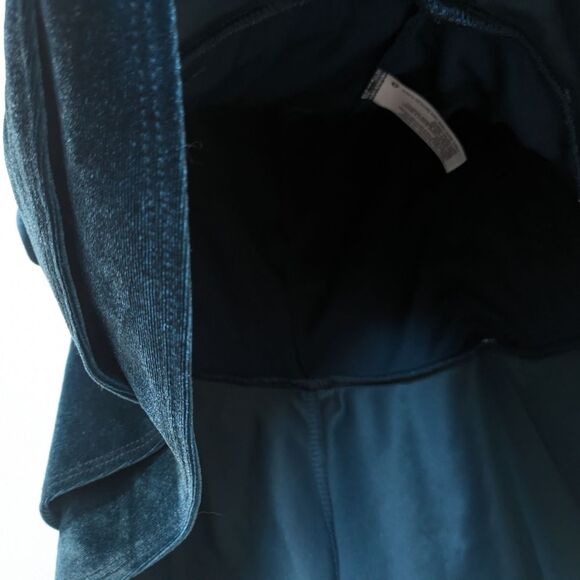 Wild Fable Teal Ruched Velvet Mini Skirt, Women's Xtra Small XS - Picture 3 of 8